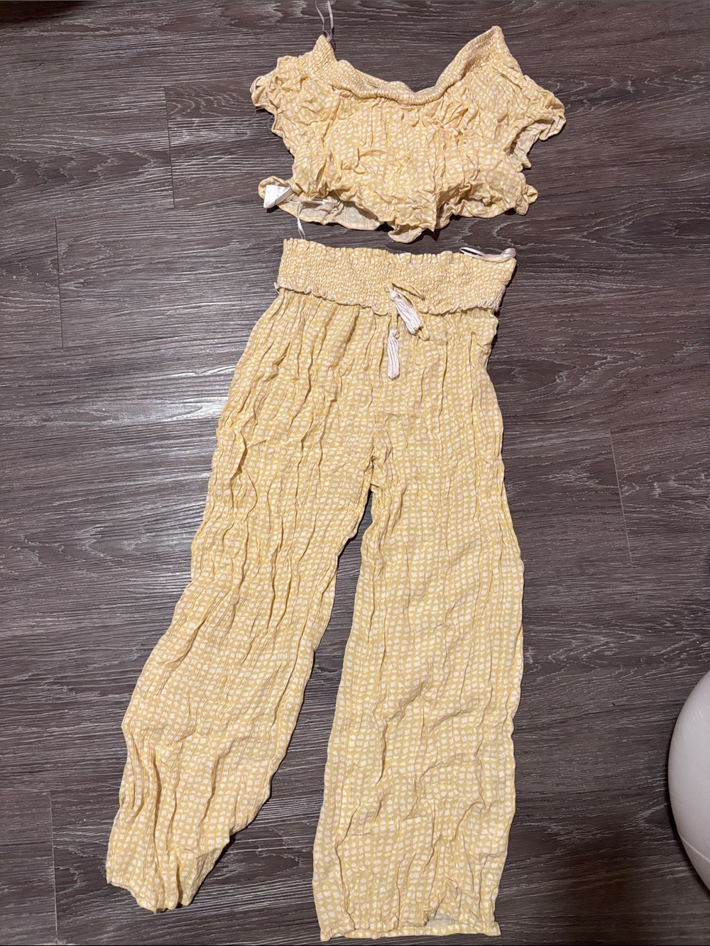 Kiwi and Punch Smocked Pants and Top Set